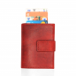 Preview: Slim Wallet mit Münzfach & RFID-Schutz 24- (12A) Mini Geldbörse Herren & Damen - Kartenetui Kreditkartenetui - Portmonee Geldbeutel Portemonnaie Neu